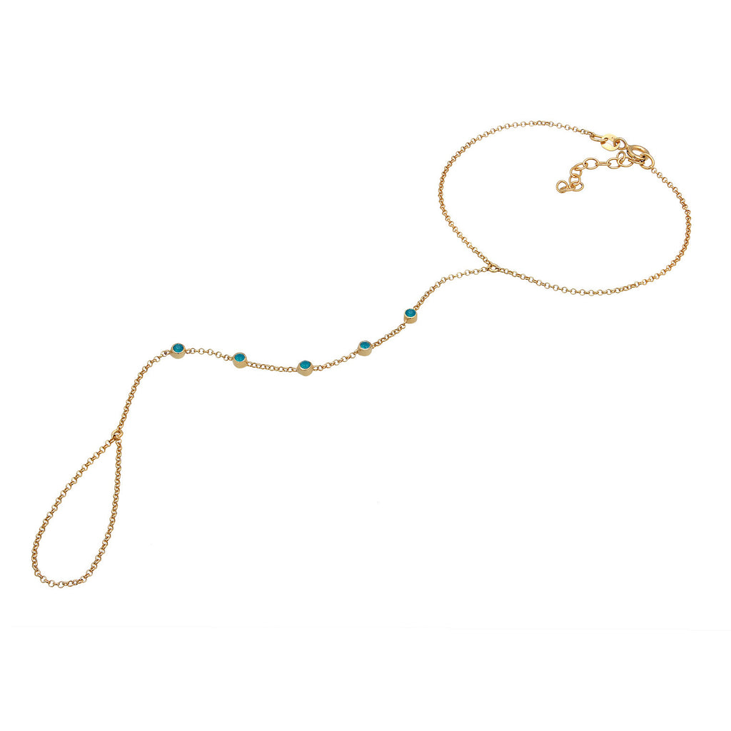 Gold Perhiasan Wanita Perak Asli Lapis Emas Gelang Rolo Crystals Gold Plated