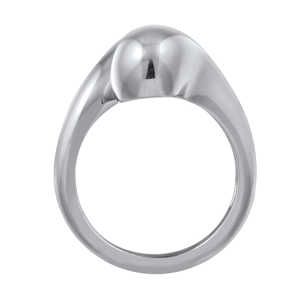 Silver Cincin Perhiasan Perak 925 Wanita Organic Resizable