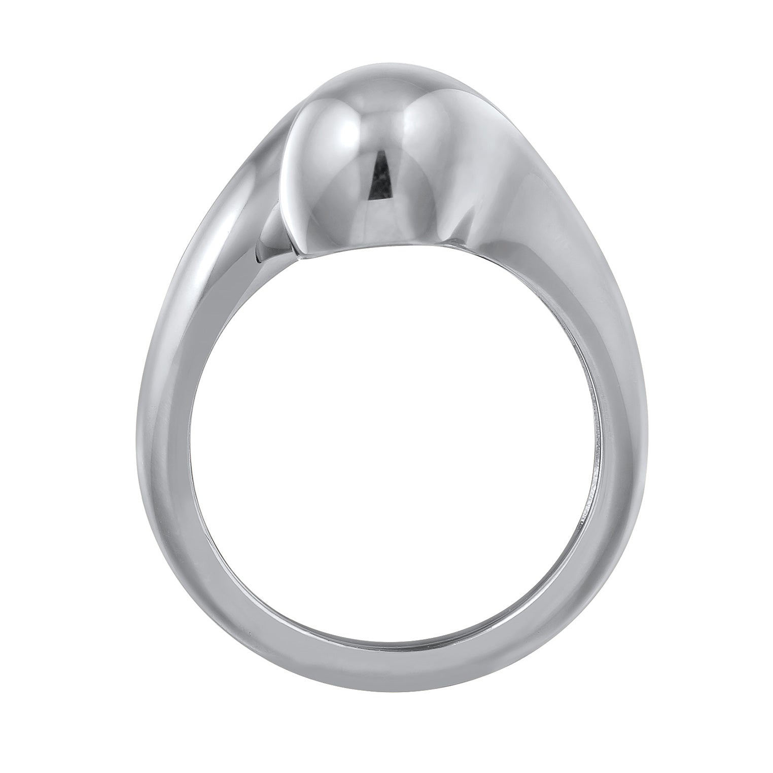 Silver Cincin Perhiasan Perak 925 Wanita Organic Resizable