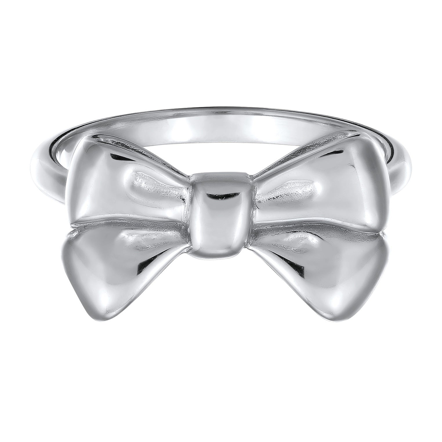 Silver Cincin Perhiasan Perak 925 Wanita Ribbon