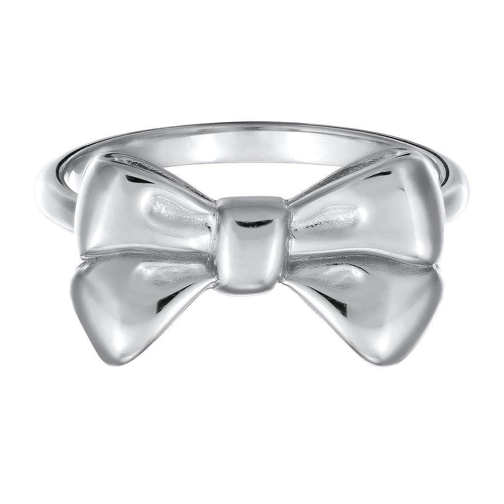 Silver - Elli | Ring Bow Symbol 925 Sterling Silver