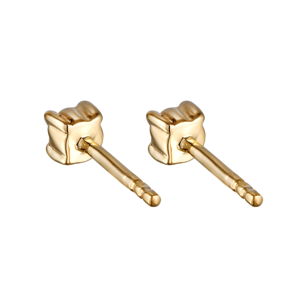 Green Anting Perhiasan Perak 925 Wanita Synthetic Emerald Gold Plated