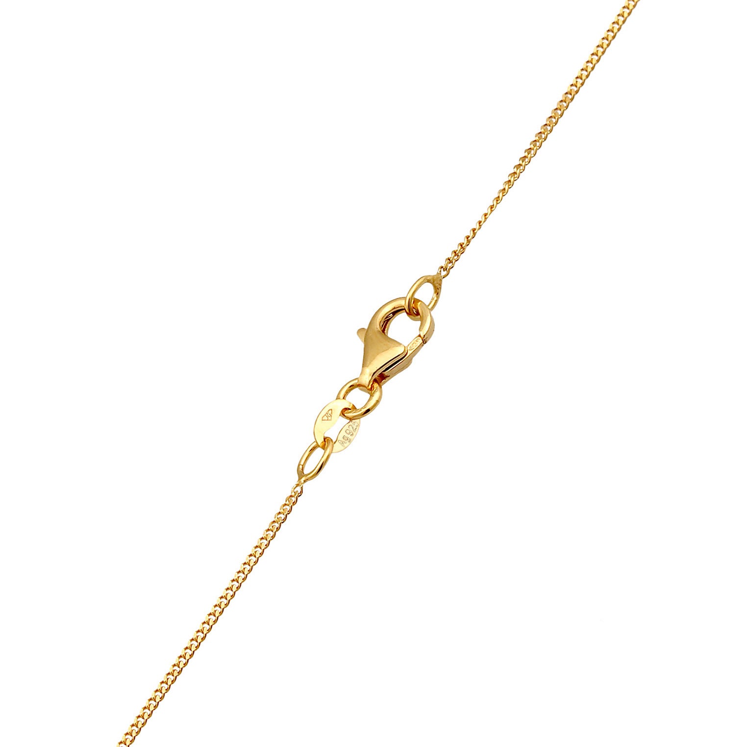 Gold Perhiasan Wanita Perak Asli Lapis Emas Kalung Cross Zirconia