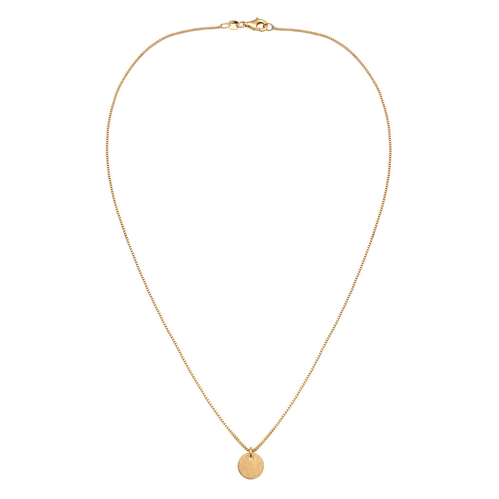 Gold Kalung Perhiasan Perak 925 Wanita Plate Venetian Gold Plated