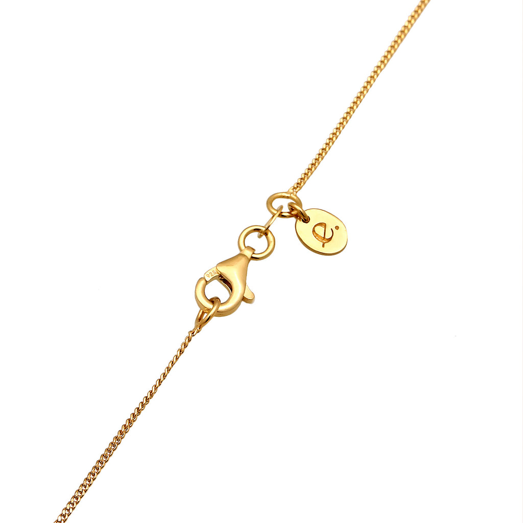 Gold Perhiasan Wanita Perak Asli Lapis Emas Kalung Y Amethyst, Topaz, Sapphire