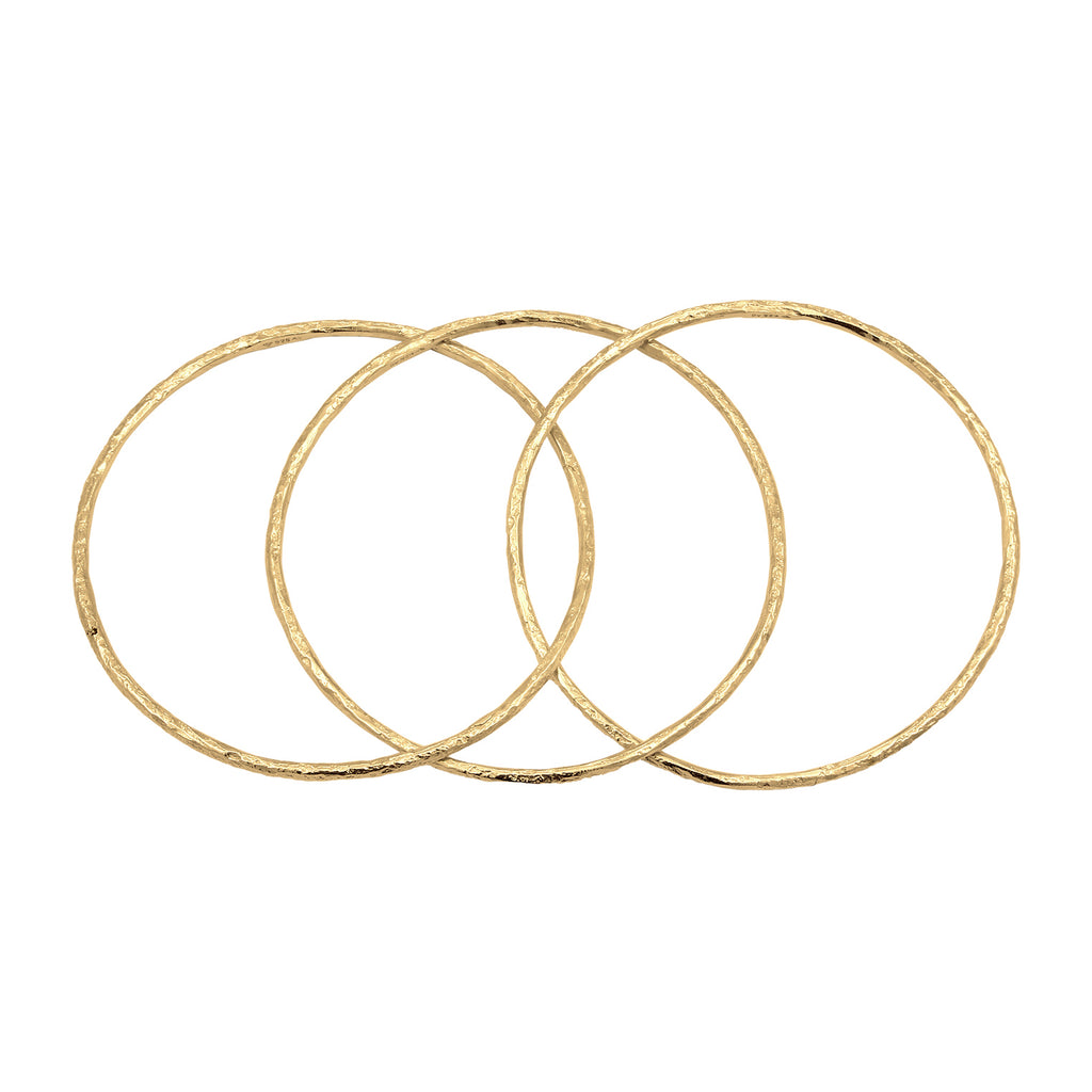 Gold Perhiasan Wanita Perak Asli Lapis Emas Gelang Bangle