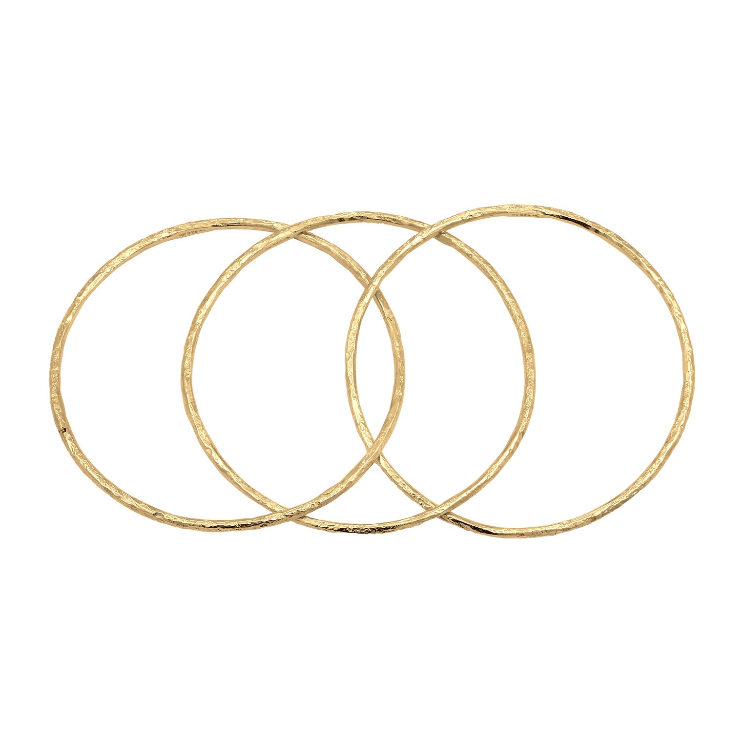 Gold Perhiasan Wanita Perak Asli Lapis Emas Gelang Bangle