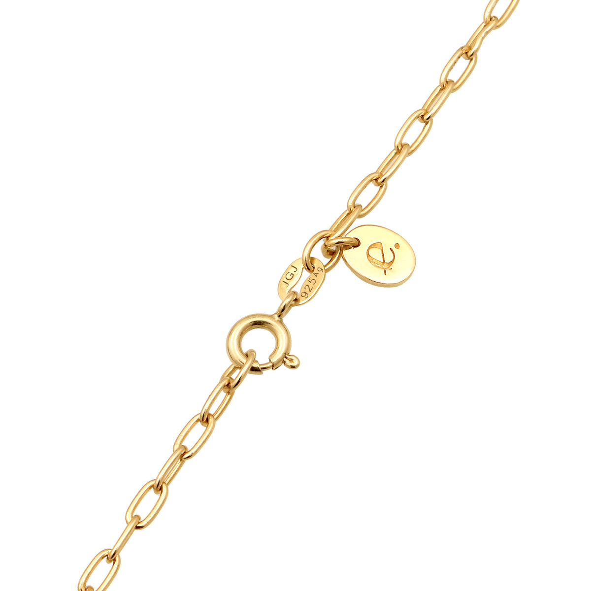 Heart Necklace 925 Silver Gold Plated Dark Blue Sapphire
