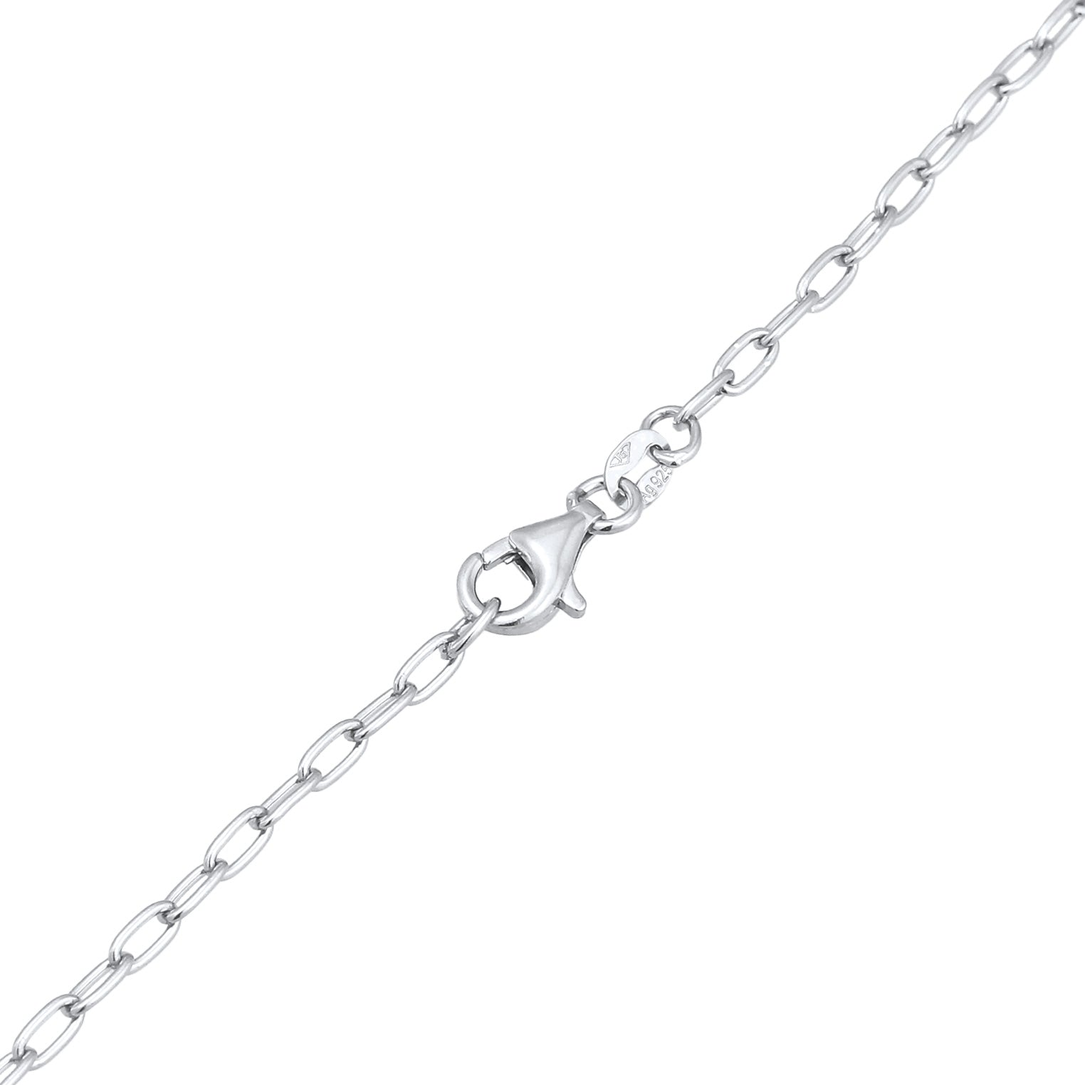 Silver Kalung Perhiasan Perak 925 Wanita Heart Infinity Crystals