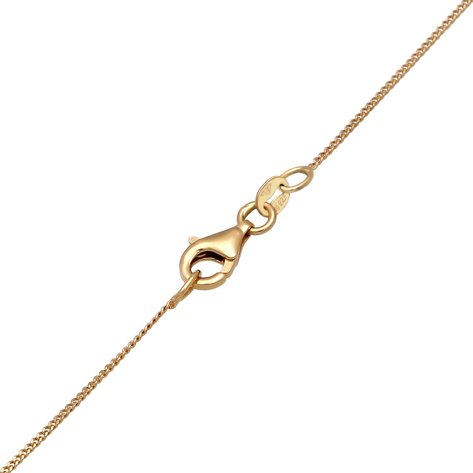 Gold Kalung Perhiasan Perak 925 Wanita Rose Quartz Gold Plated