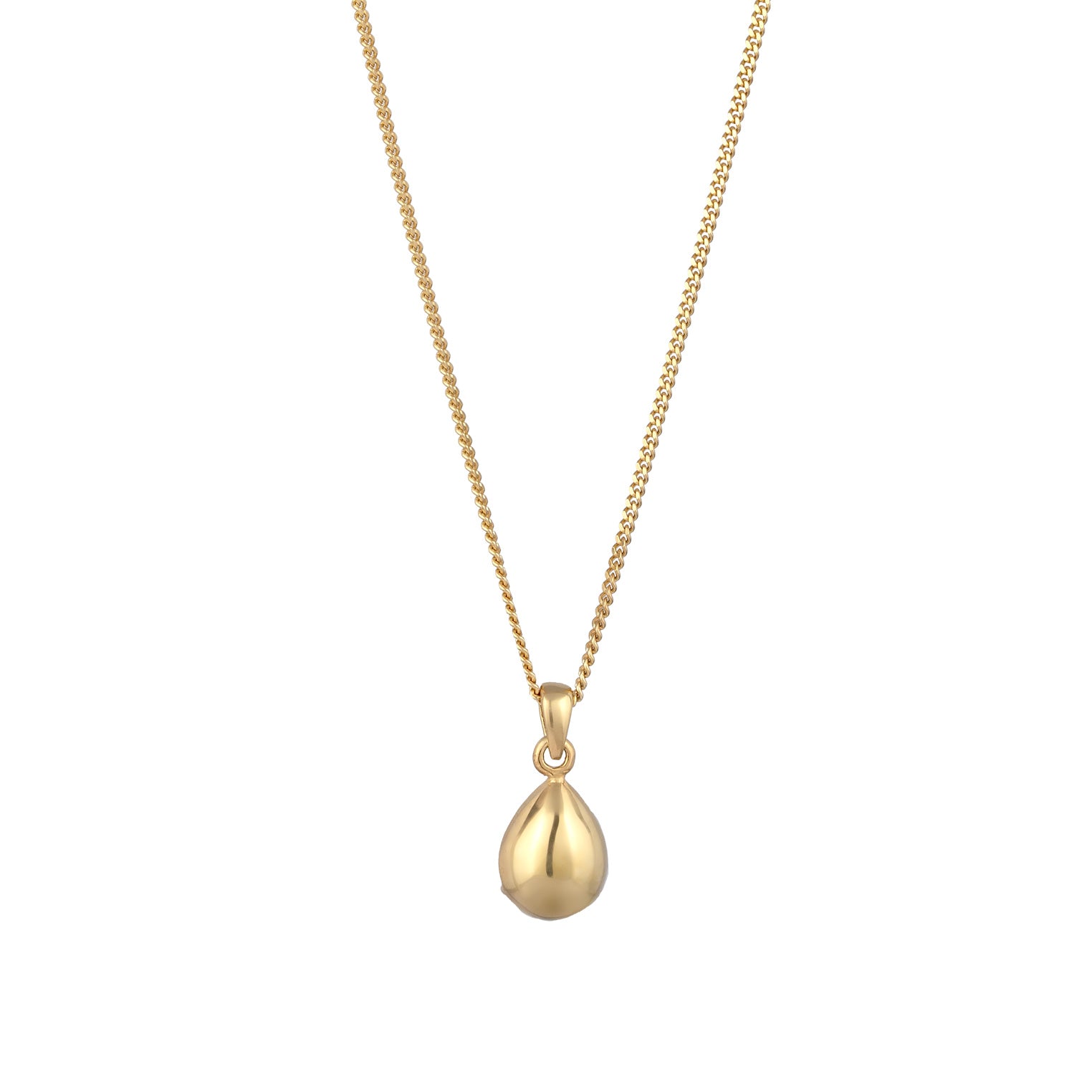 Gold Kalung Perhiasan Perak 925 Wanita Drop Crystals Gold Plated