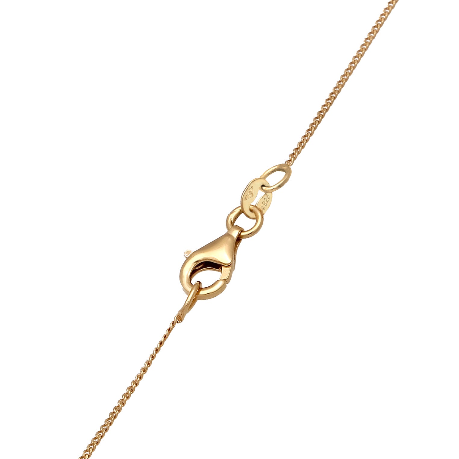 Gold Kalung Perhiasan Perak 925 Wanita Drop Crystals Gold Plated