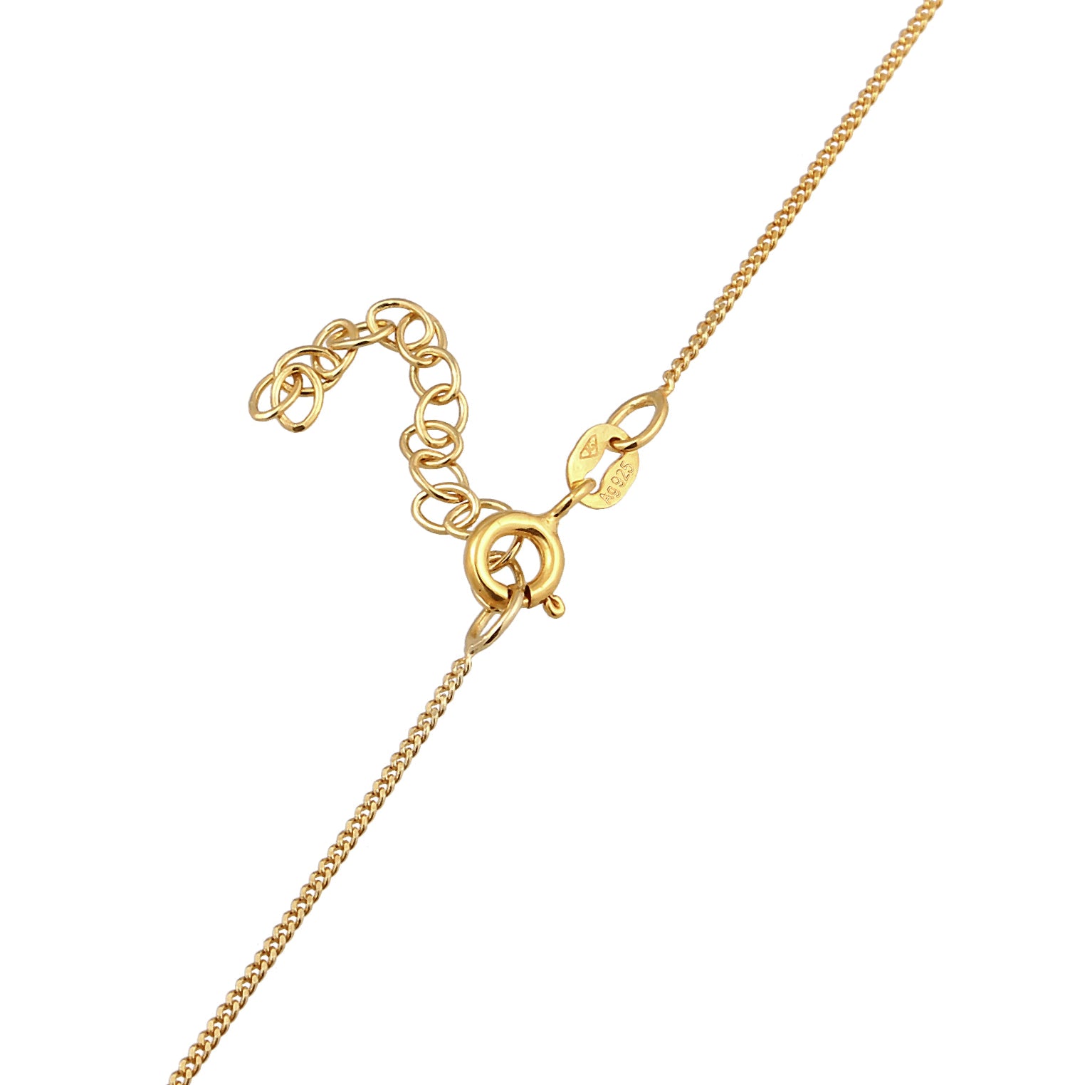 Gold Kalung Perhiasan Perak 925 Wanita Choker Flower Enamel Gold Plated