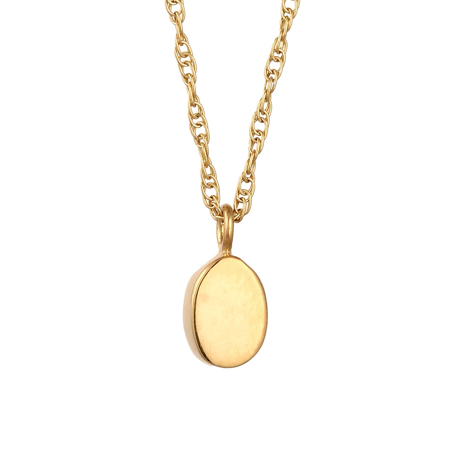 Gold Perhiasan Wanita Perak Asli Lapis Emas Kalung Oval Choker Crystals Pink
