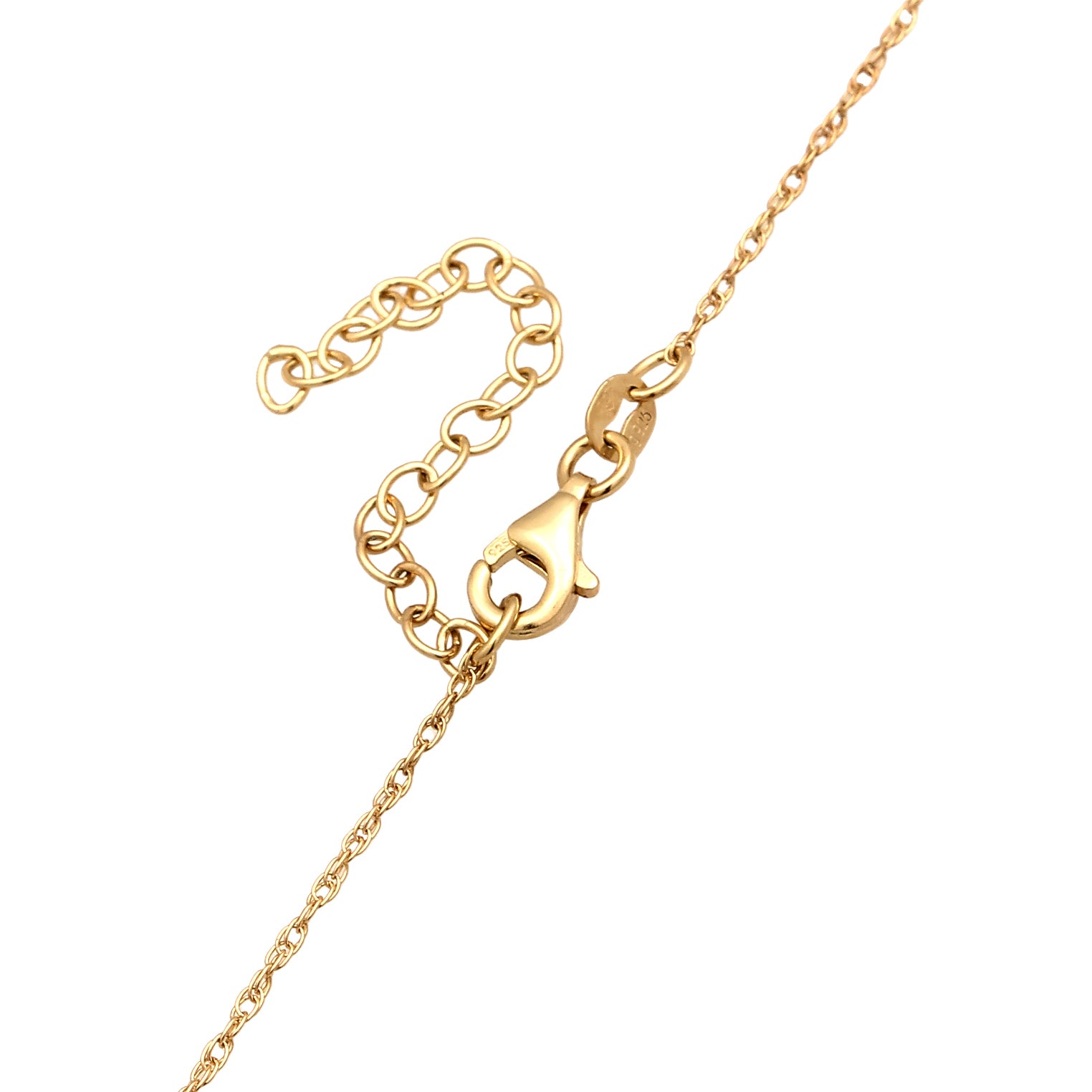 Gold Perhiasan Wanita Perak Asli Lapis Emas Kalung Oval Choker Crystals Pink