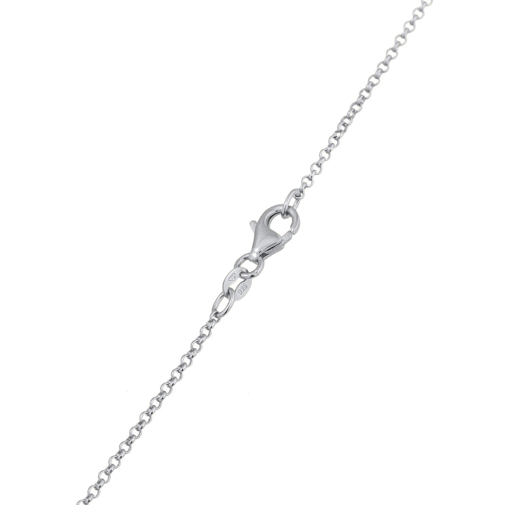 Silver Basic Circle engravable 925 Strerling Silver