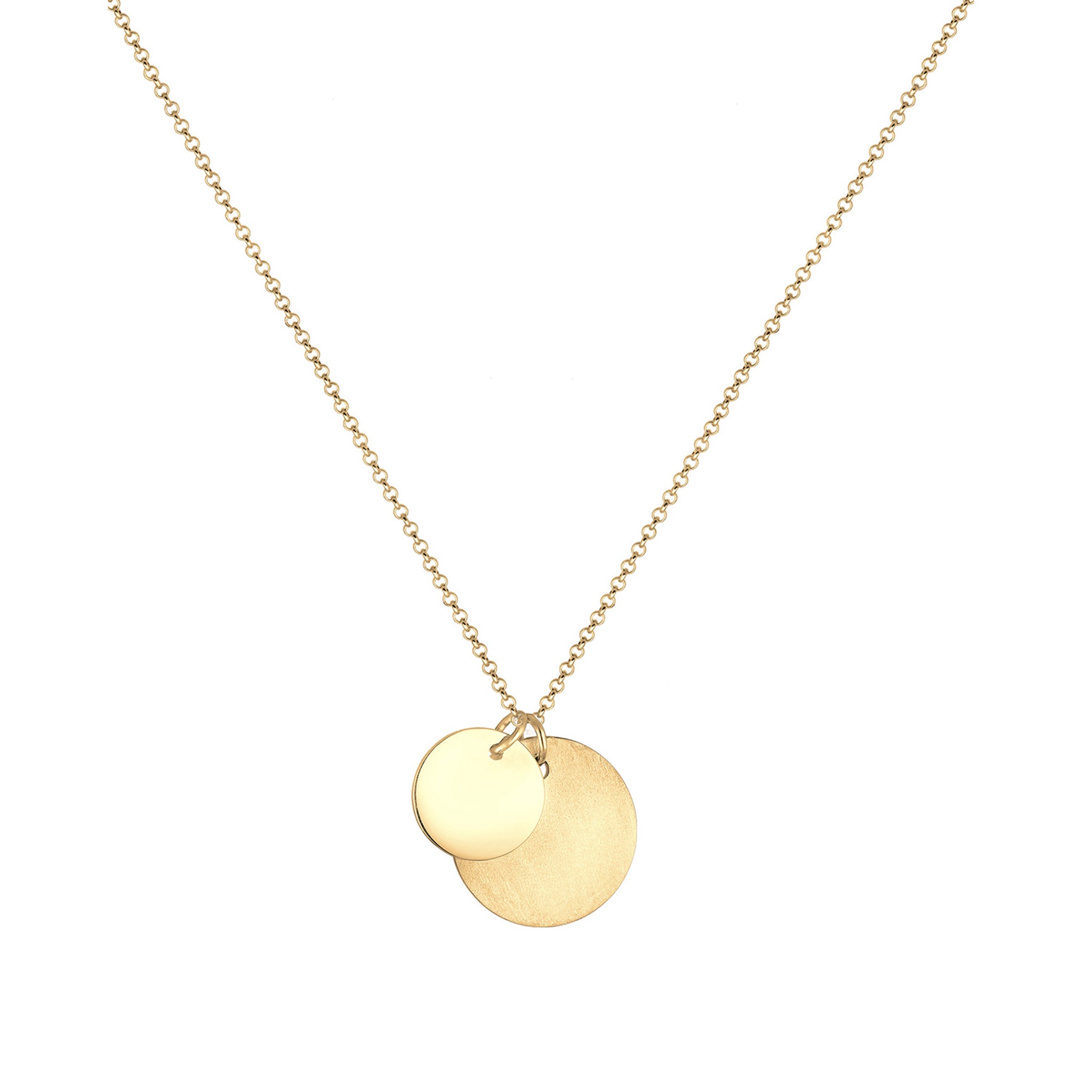 Gold Double Plate engravable 925 Sterling Silver Gold Plated