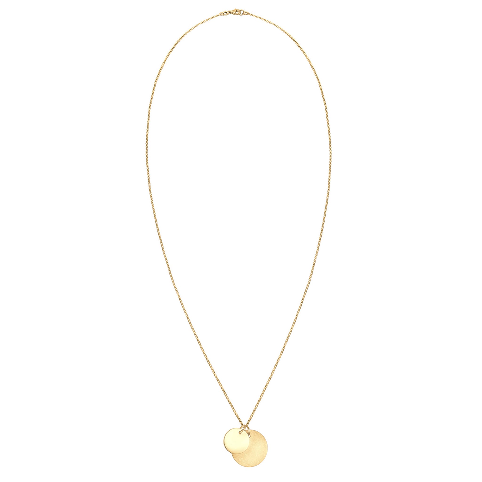 Gold Double Plate engravable 925 Sterling Silver Gold Plated