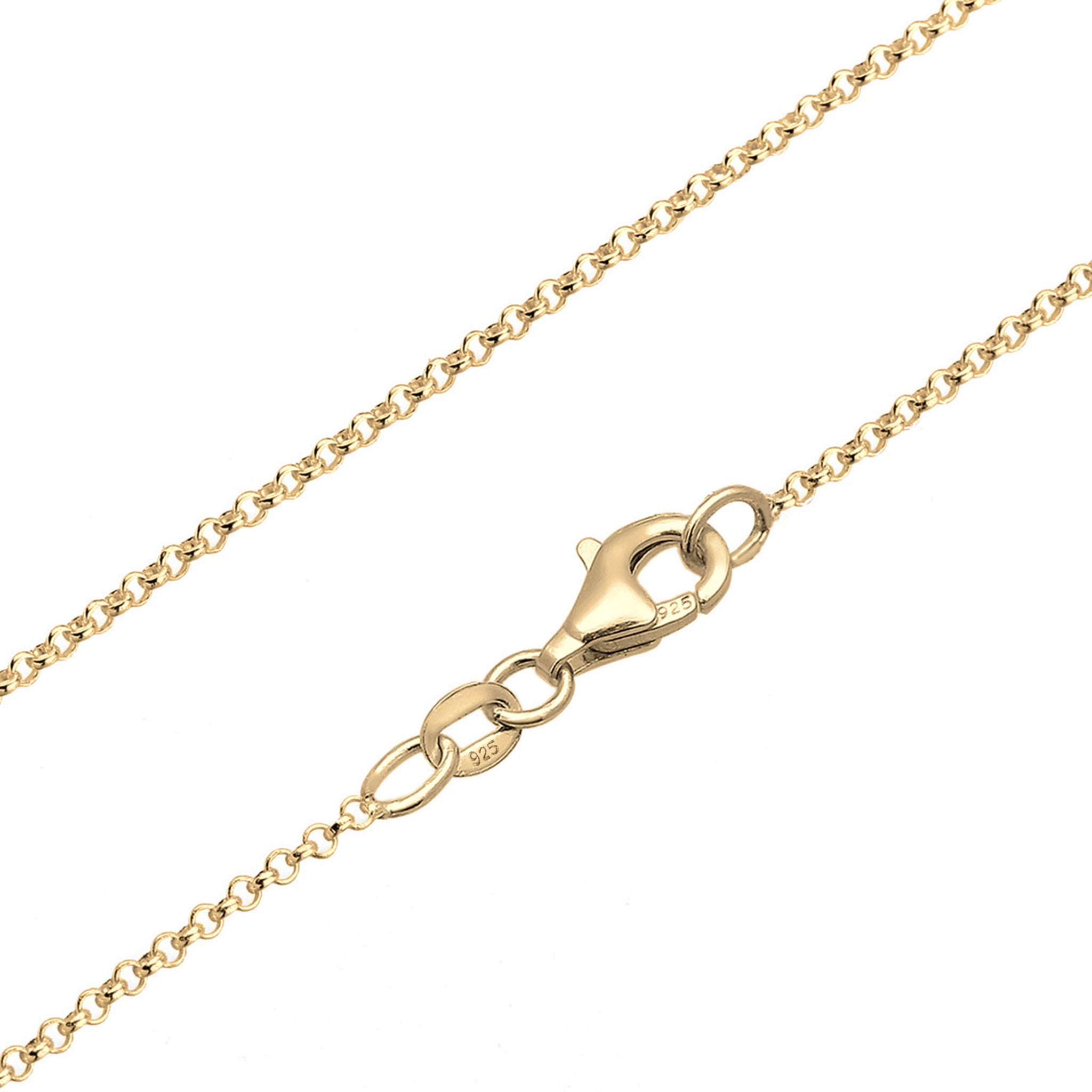 Gold Double Plate engravable 925 Sterling Silver Gold Plated
