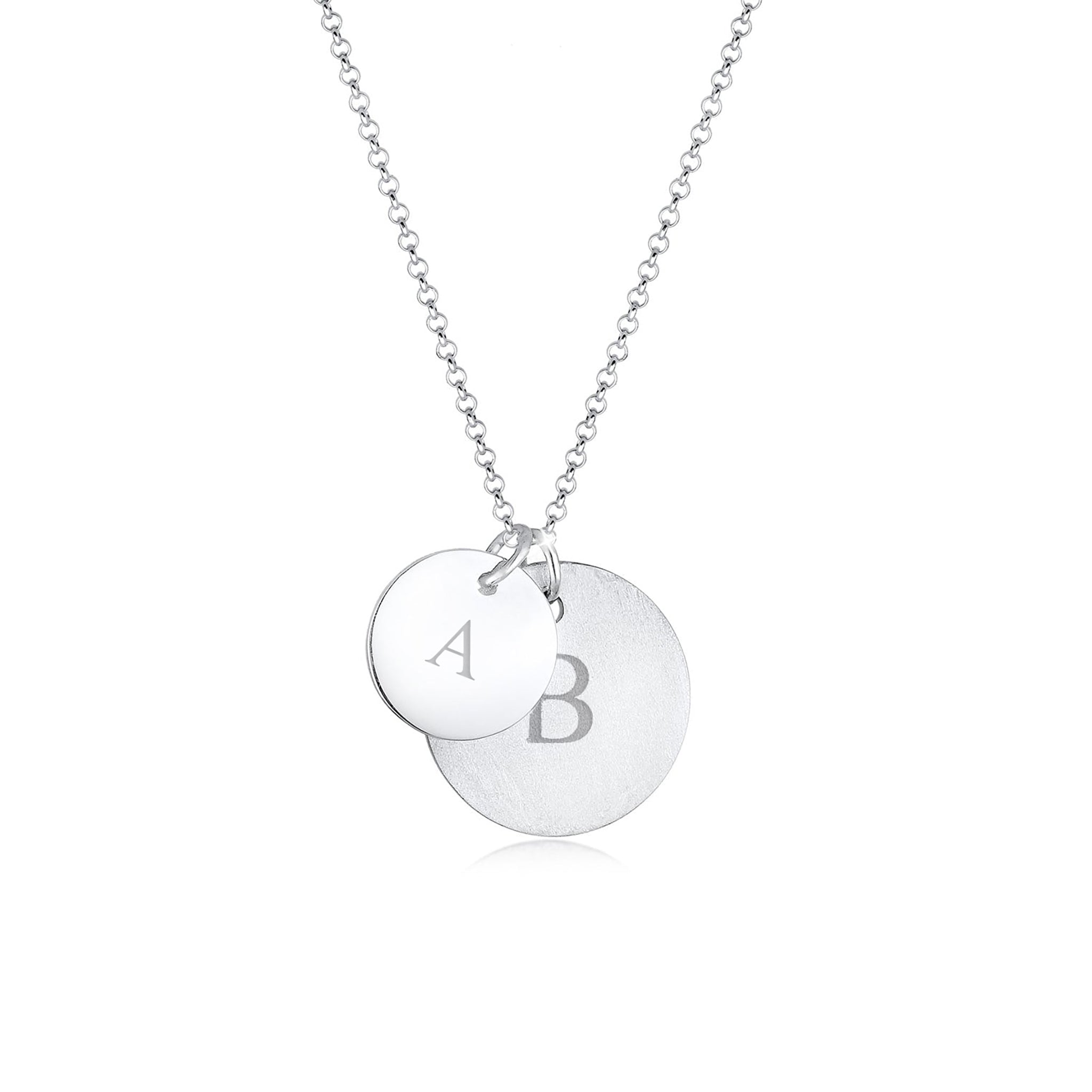 Silver Double Plate engravable 925 Sterling Silver