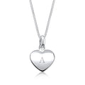 Silver Heart Engravable 925 Sterling Silver
