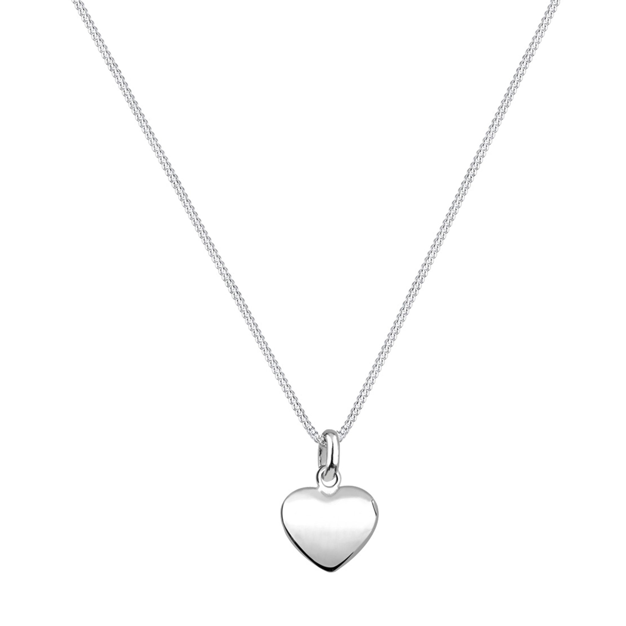 Silver Heart Engravable 925 Sterling Silver