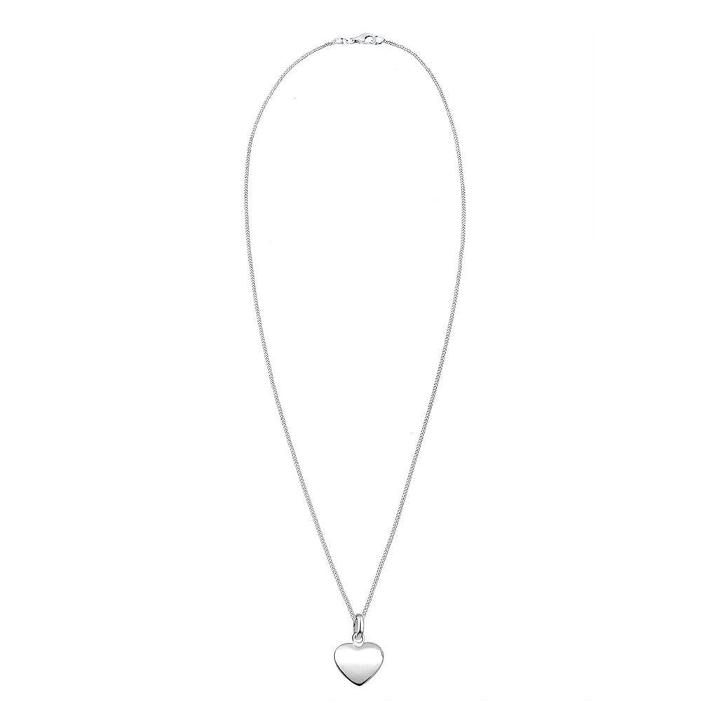 Silver Heart Engravable 925 Sterling Silver