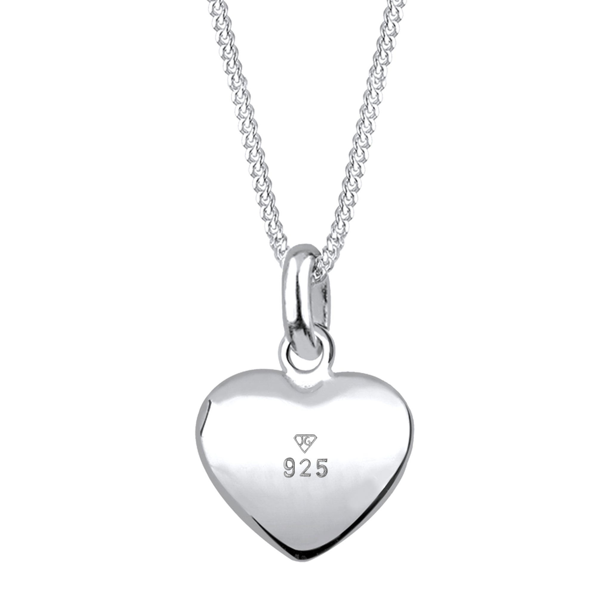 Silver Heart Engravable 925 Sterling Silver