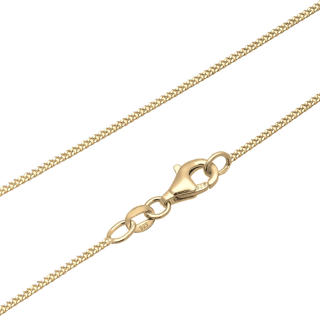 Gold Heart Engravable 925 Sterling Silver Gold Plated
