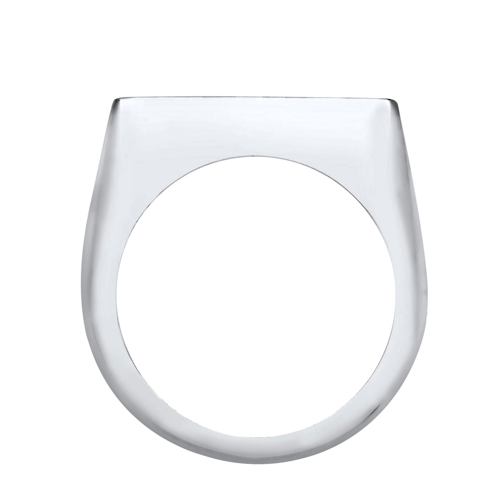 Silver Shank Band Engravable 925 Sterling Silver