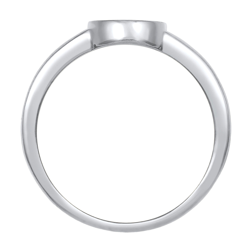Silver Round Basic Engravable 925 Sterling Silver