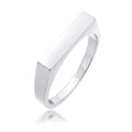 Silver Shank Engravable Minimalis 925 Sterling Silver