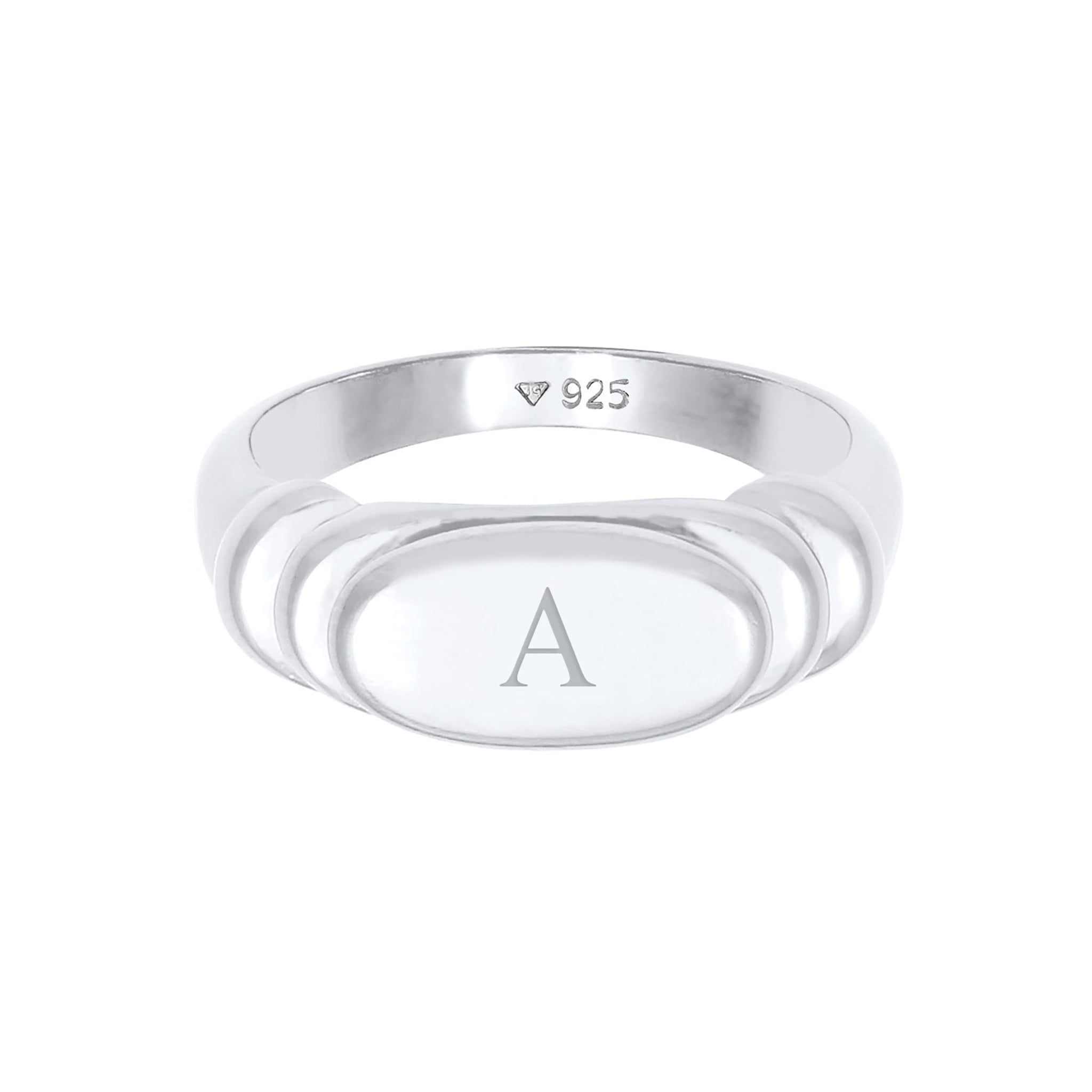 Silver Statement Engravable Minimalis 925 Sterling Silver