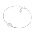 Bracelet Engravable Round Basic 925 Sterling Silver