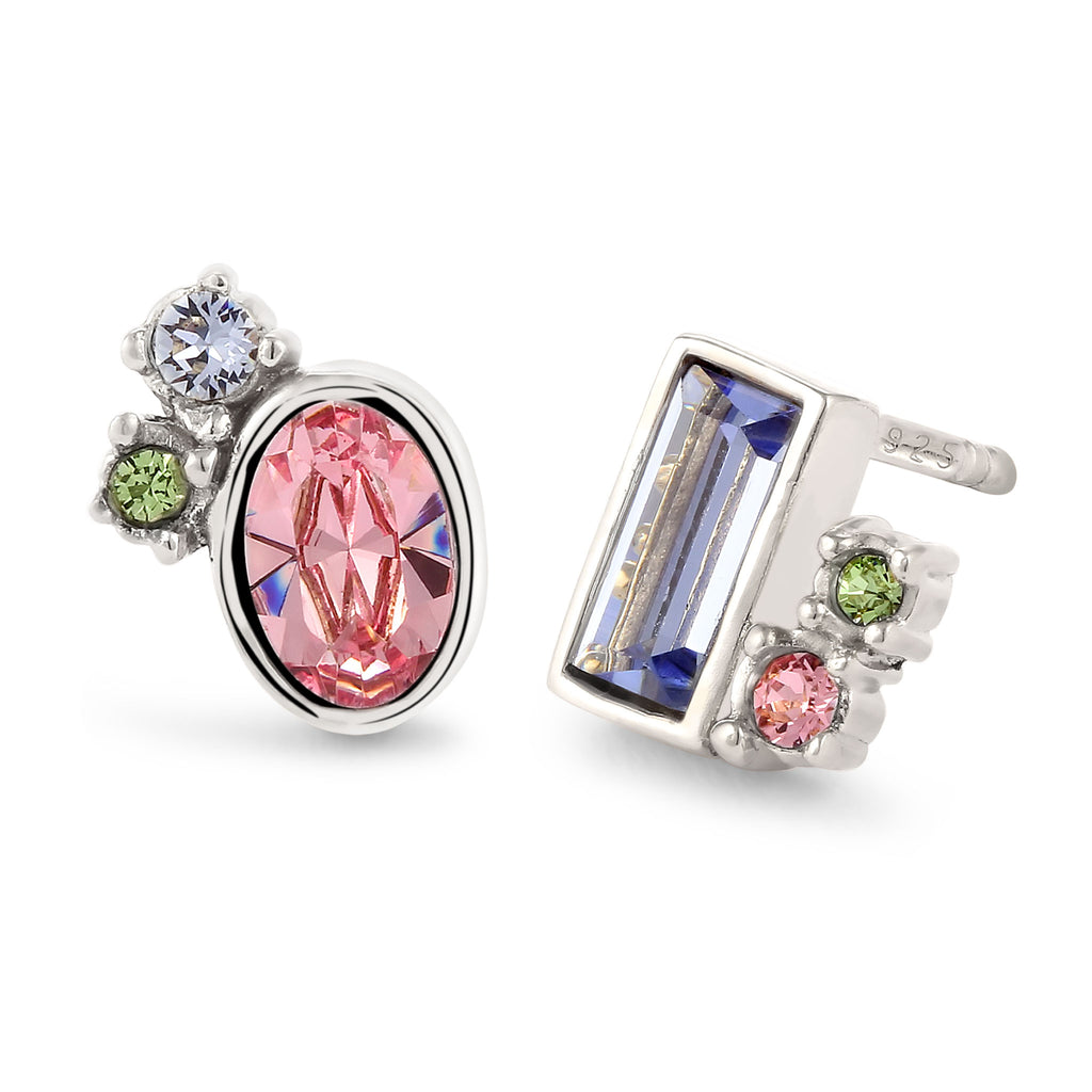 Anting perak 925 dengan multi stone elegan Elli Jewelry
