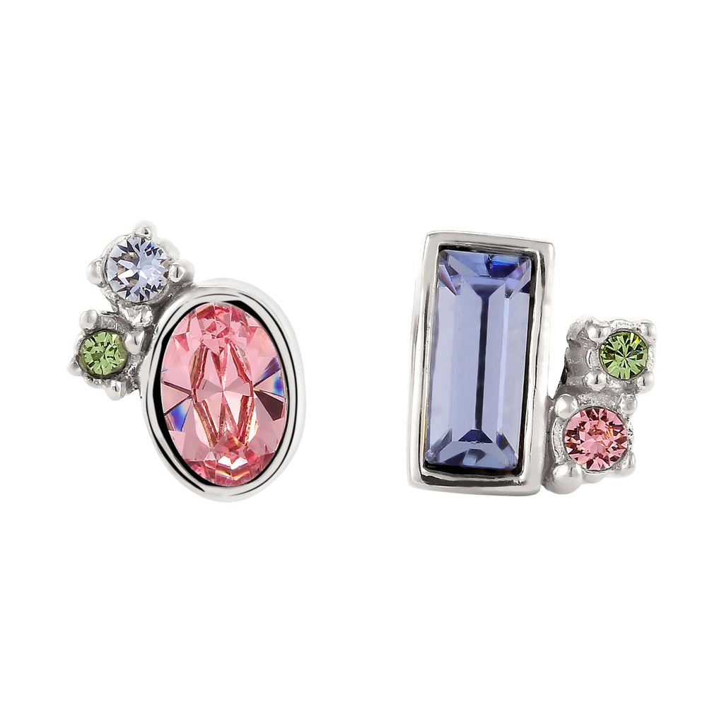 Anting perak 925 dengan multi stone elegan Elli Jewelry
