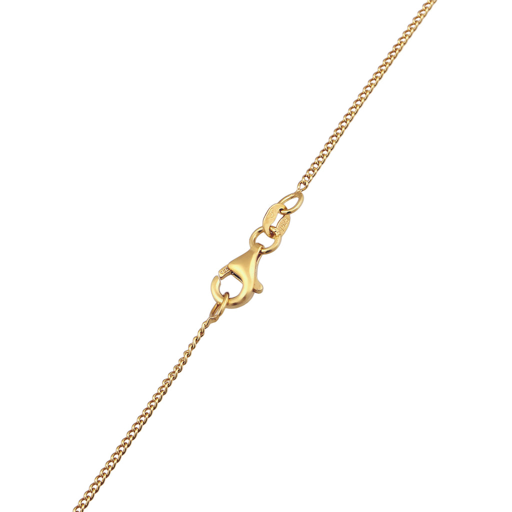 Gold Kalung Perhiasan Perak 925 Wanita Elegant Crystals Gold Plated
