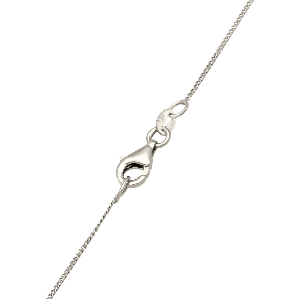 Silver Kalung Perhiasan Perak 925 Wanita Flower Synthetic Pearl Gold Plated