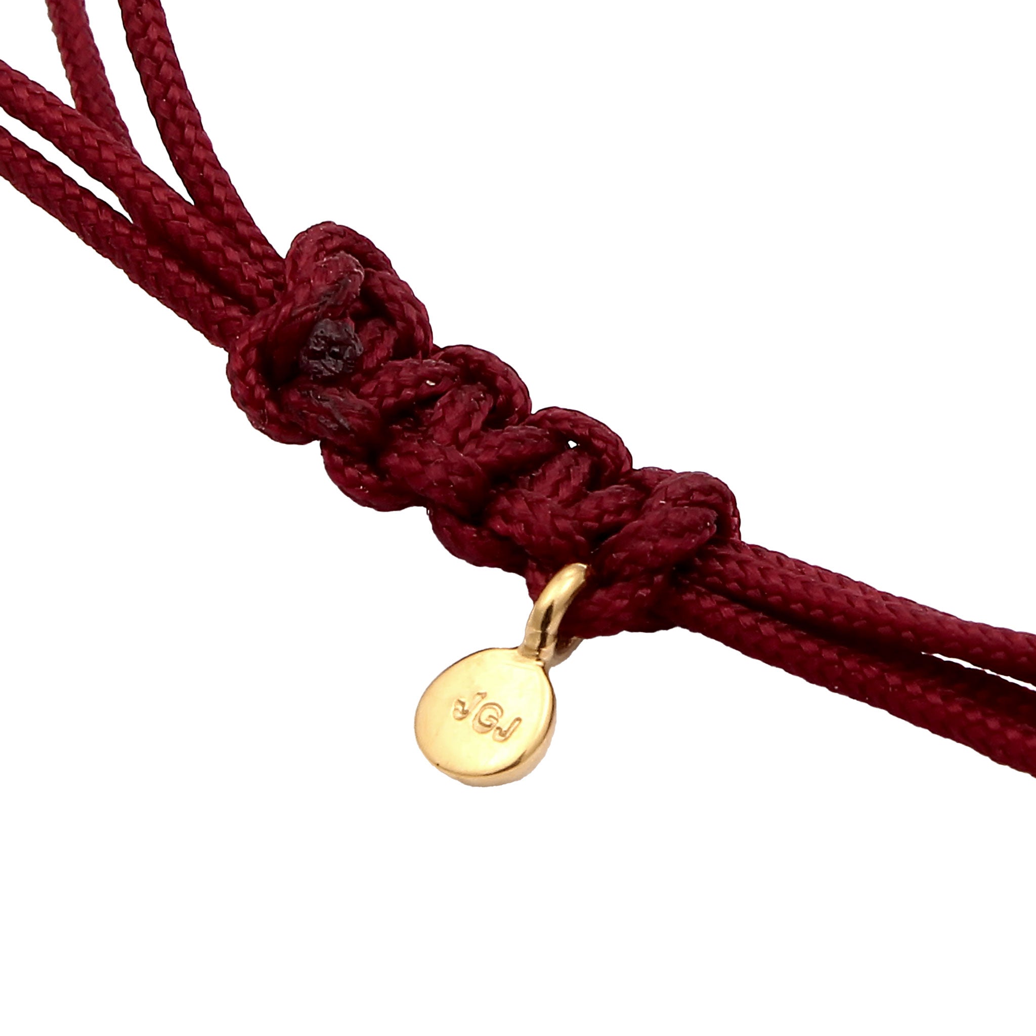 Gold Gelang Perhiasan Perak 925 Wanita Heart Nylon Gold Plated