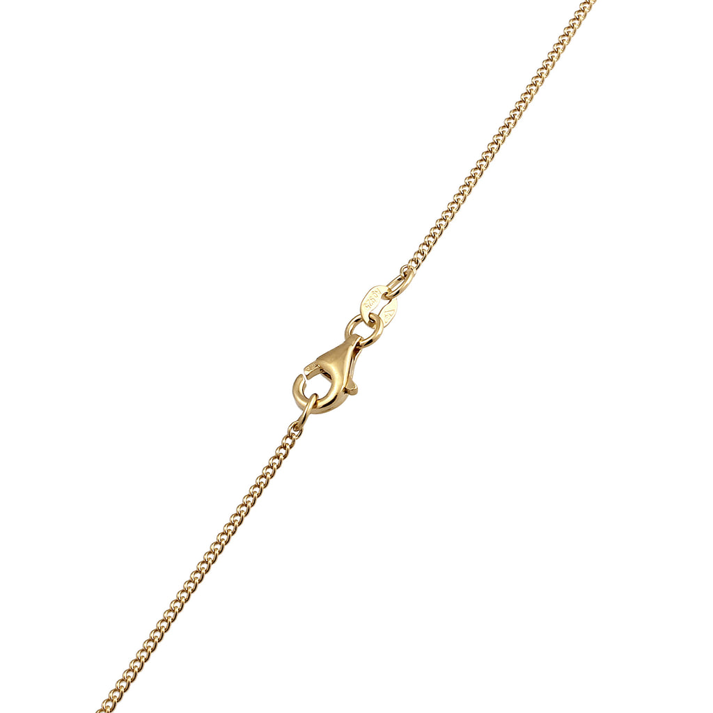 Gold Kalung Perhiasan Perak 925 Wanita Madonna Figure Pendant Gold Plated