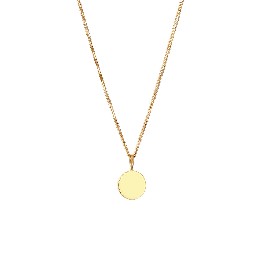 Gold Kalung Perhiasan Perak 925 Wanita White Moonstone Gold Plated