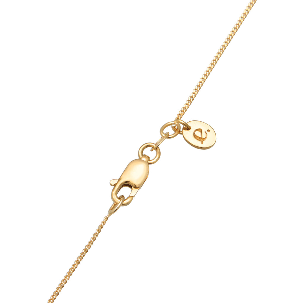 Gold Kalung Perhiasan Perak 925 Wanita Square Pendant Peridot Gold Plated
