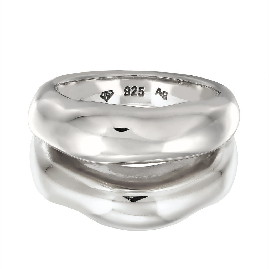 Ring Set Statement 925 Sterling Silver