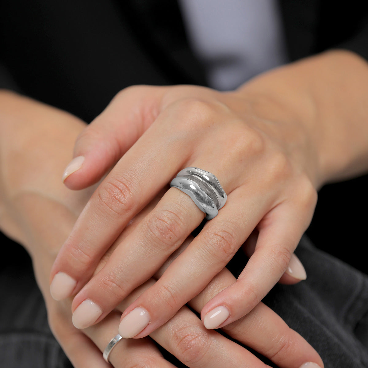 Ring Set Statement 925 Sterling Silver