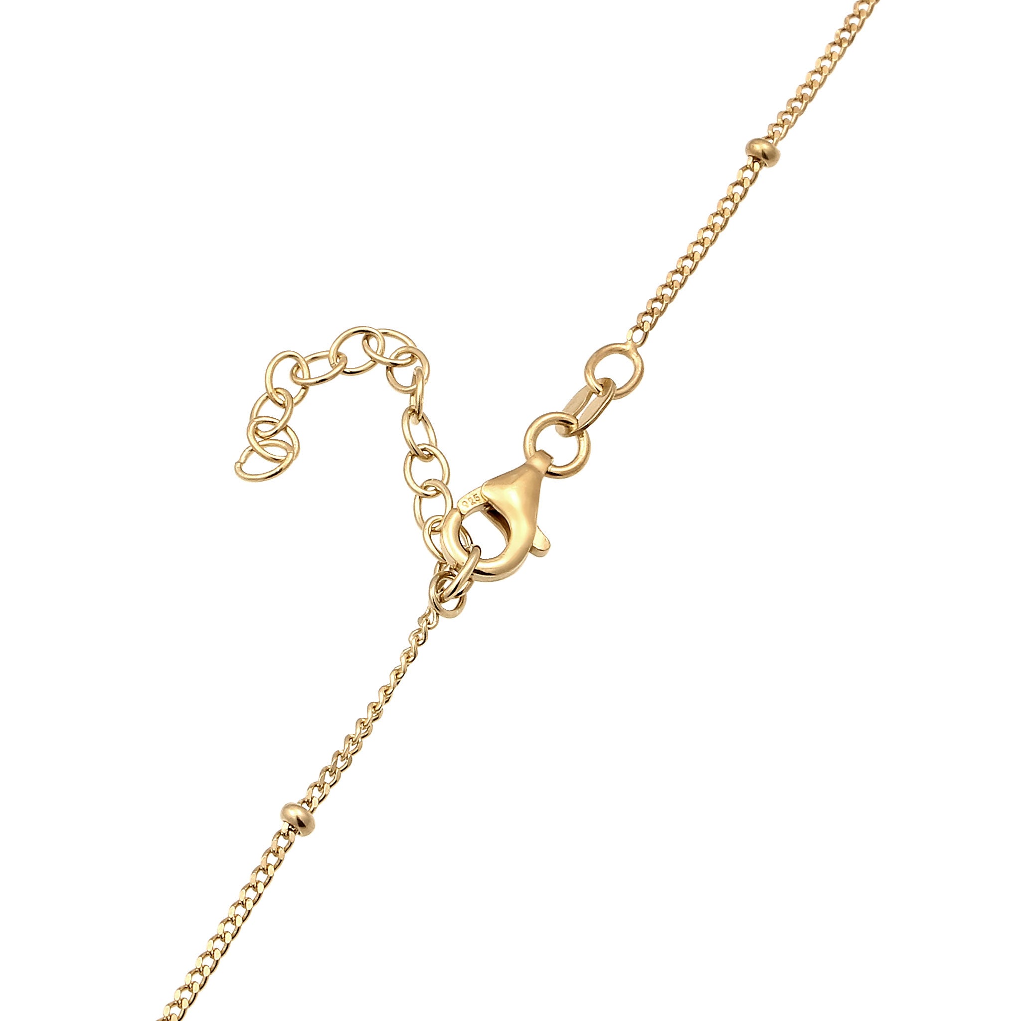 Gold Kalung Perhiasan Perak 925 Wanita Starfish Choker Gold Plated