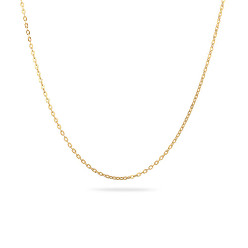 Gold Kalung Perhiasan Perak 925 Wanita Anchorchain Gold Plated