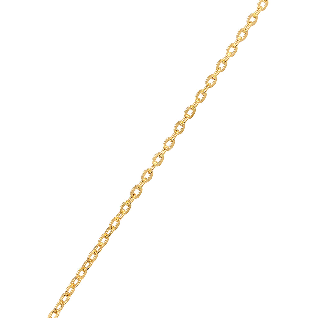 Gold Kalung Perhiasan Perak 925 Wanita Anchorchain Gold Plated