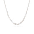Gold Kalung Perhiasan Perak 925 Wanita Elegant Swarovski® Pearl Gold Plated