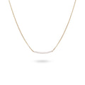 Gold Kalung Perhiasan Perak 925 Wanita Choker Swarovski® Pearl Gold Plated