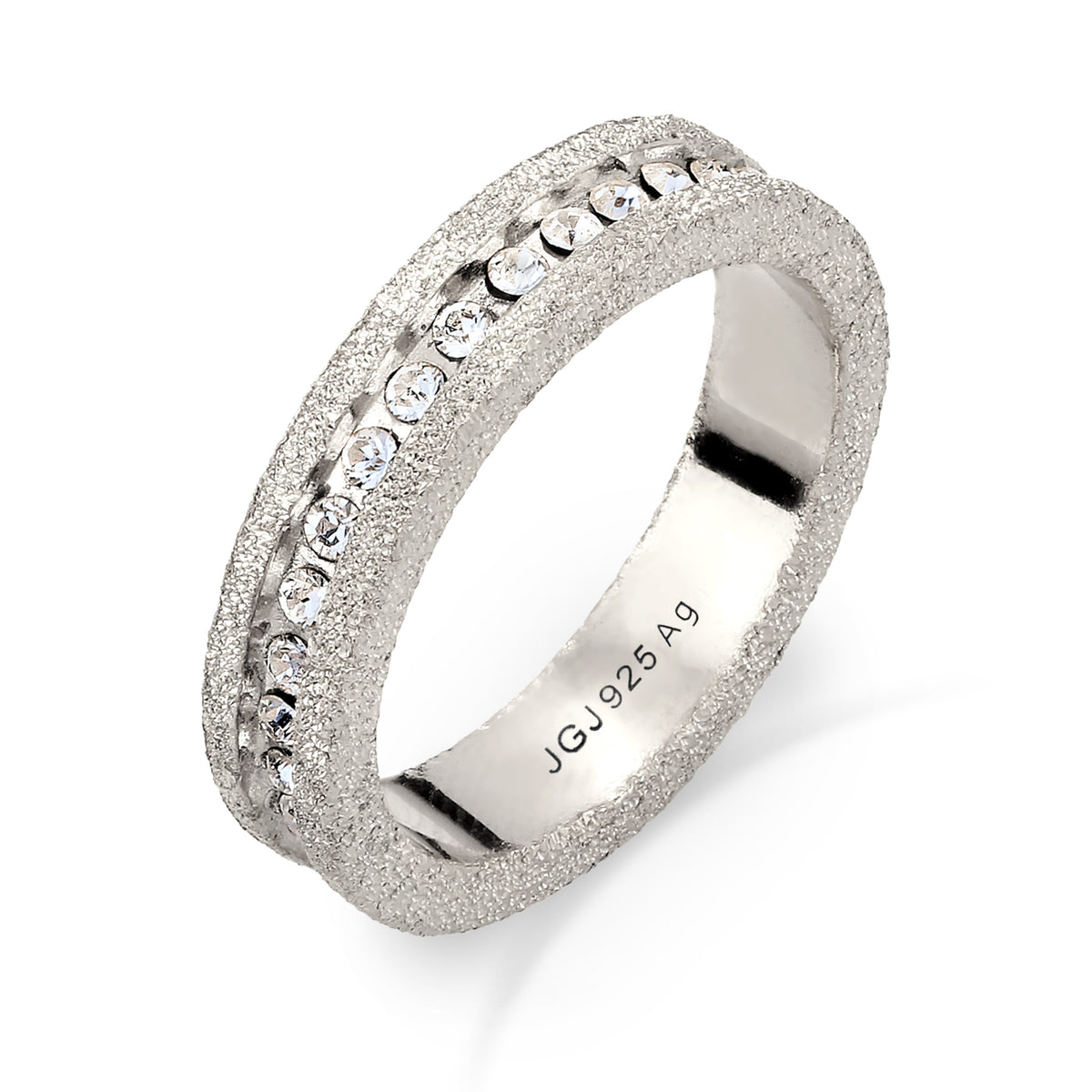 Stardust Crystal Ring 925 Silver – Embellished with Crystals by Swarovski®